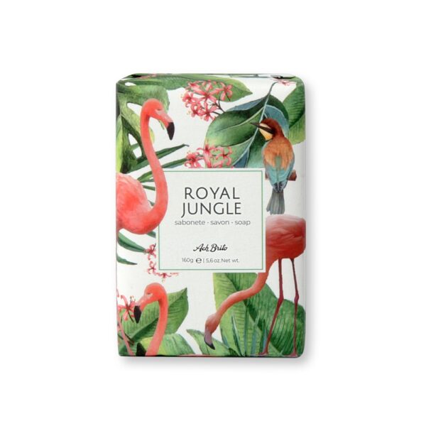 ROYAL JUNGLE. Mit grüner Tonerde angereicherte Seifen (160g) – Bild 2