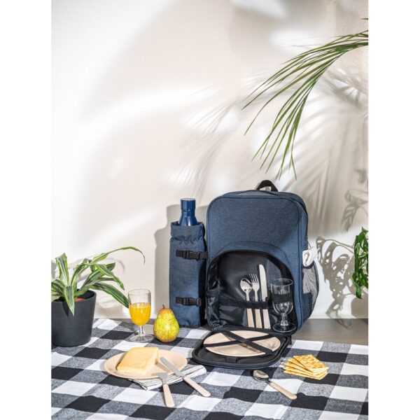 WHITSUNDAY. Picknick-Kühlrucksack aus 600D, recyceltem Polyester, mit hoher Dichte – Bild 3