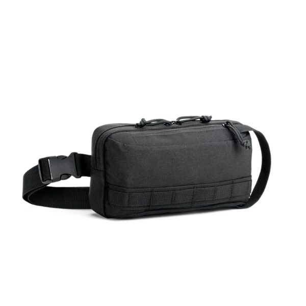 EDINBURGH. Gürteltasche aus hochdichtem 600D-Recyclingpolyester und 210D-Recyclingpolyesterfutter – Bild 3