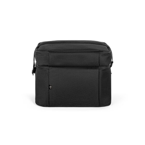 CANCUN LARGE. Kühltasche aus 600D, recyceltem Polyester, mit verstellbarem Gurtband – Bild 5
