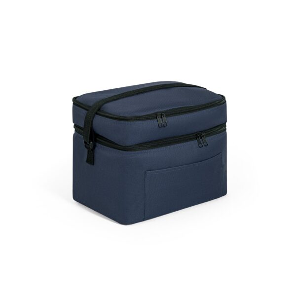CANCUN LARGE. Kühltasche aus 600D, recyceltem Polyester, mit verstellbarem Gurtband – Bild 7