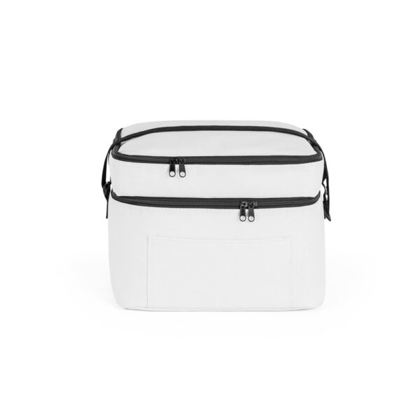 CANCUN LARGE. Kühltasche aus 600D, recyceltem Polyester, mit verstellbarem Gurtband – Bild 13