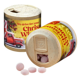Papierdose m. Glühweinbonbons