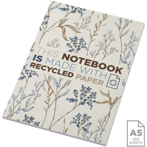 Novella Austen A5 Softcover Notizbuch aus Recyclingmaterial – 50 Blatt